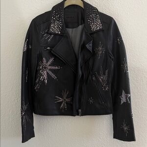 BlankNYC Jacket with Star Embellishments